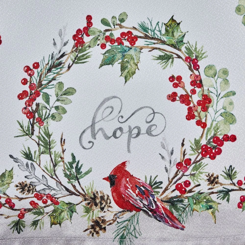 SKL Home Berry Cardinal Set Of 2 Window Curtain Tiers 5 SKL Home Berry Cardinal Set Of 2 Window Curtain Tiers - Image 3