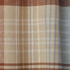 SKL Home Amber Plaid Set Of 2 Window Curtain Tiers 8 SKL Home Amber Plaid Set Of 2 Window Curtain Tiers -Greenland Home Fashions Shop 5810673 ALT2