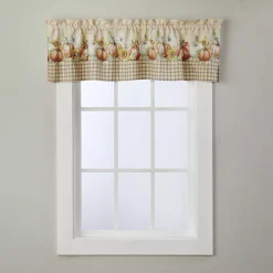 SKL Home Autumn Pumpkins Window Valance
