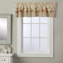 SKL Home Autumn Pumpkins Window Valance -Greenland Home Fashions Shop 5810675 ALT2