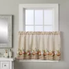 SKL Home Autumn Pumpkins 2 Window Curtain Tiers 2 SKL Home Autumn Pumpkins 2 Window Curtain Tiers -Greenland Home Fashions Shop 5810676