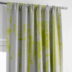 EFF Dapple Printed Linen Textured Blackout Window Curtain Panel -Greenland Home Fashions Shop 5811119 ALT4