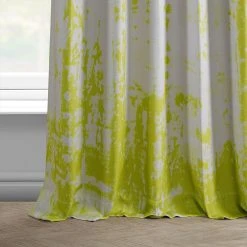 EFF Dapple Printed Linen Textured Blackout Window Curtain Panel -Greenland Home Fashions Shop 5811119 ALT6
