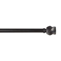 Exclusive Home Twist 1" Window Curtain Rod And Finial Set -Greenland Home Fashions Shop 5811520 ALT2