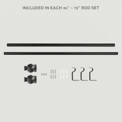 Exclusive Home Twist 1" Window Curtain Rod And Finial Set -Greenland Home Fashions Shop 5811520 ALT5