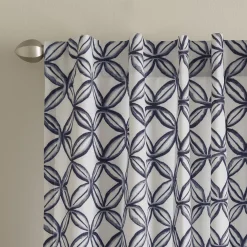 NATCO Maynard Printed Geo Window Curtain -Greenland Home Fashions Shop 5813663 ALT4