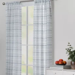 NATCO Shiloh Semi Sheer Window Curtain Panel -Greenland Home Fashions Shop 5813698 ALT2