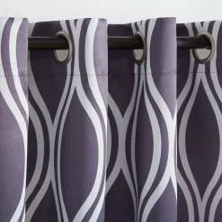 Exclusive Home Set Of 2 Alfie Room Darkening Blackout Window Curtain Panels -Greenland Home Fashions Shop 5814025 ALT2