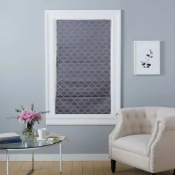 Exclusive Home Montague Trellis Total Blackout Roman Shade -Greenland Home Fashions Shop 5814044 ALT12