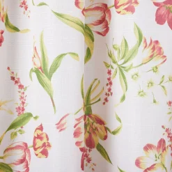 Estate View™ Printemps Light Filtering Rod Pocket Scalloped 3-Piece Tier Valance & Curtains Set -Greenland Home Fashions Shop 5815817 ALT2