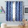Estate View™ Set Of 2 Kids' Room Darkening Night Sky Glow In The Dark Window Curtain Panels 1 Estate View™ Set Of 2 Kids' Room Darkening Night Sky Glow In The Dark Window Curtain Panels -Greenland Home Fashions Shop 5815820