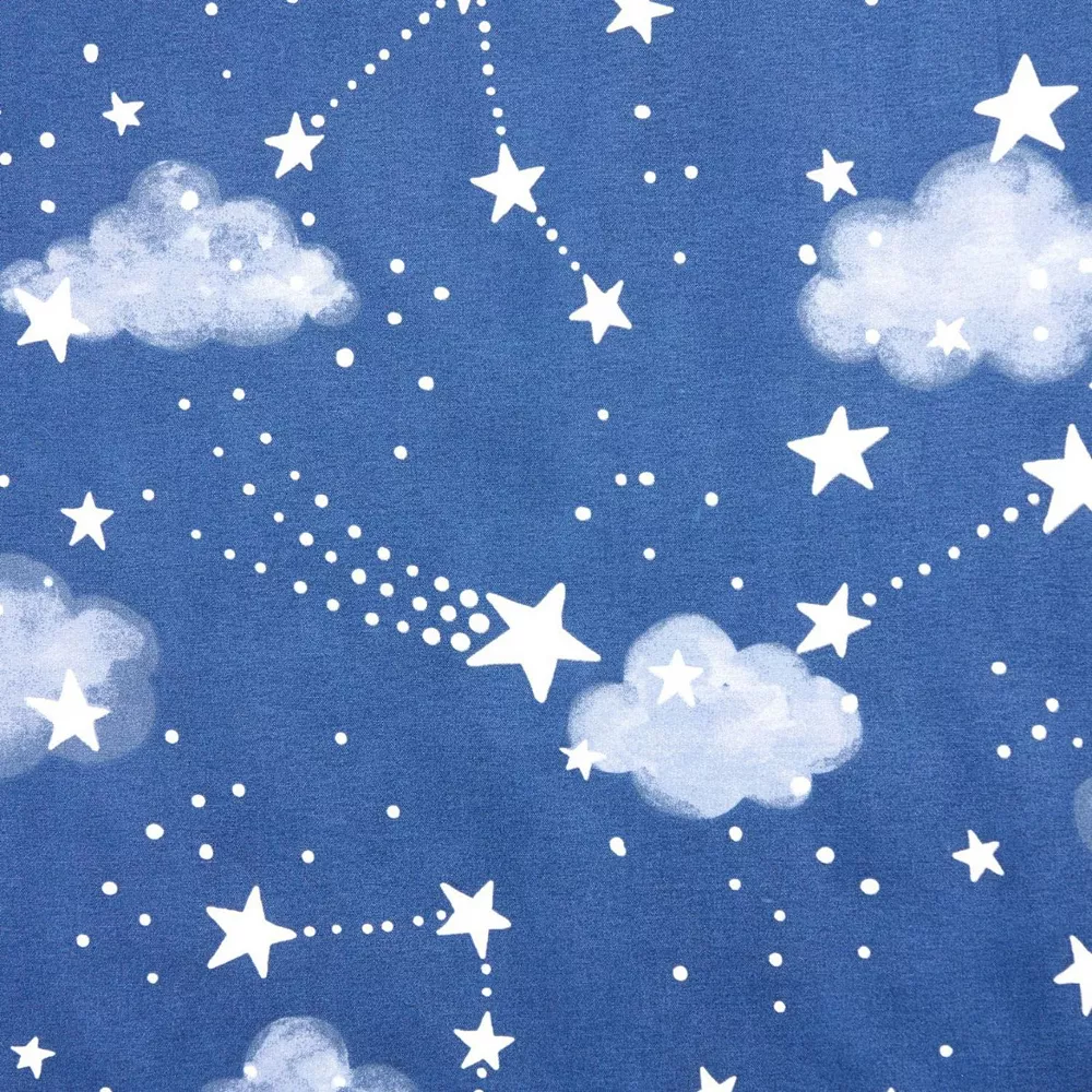 Estate View™ Set Of 2 Kids' Room Darkening Night Sky Glow In The Dark Window Curtain Panels 4 Estate View™ Set Of 2 Kids' Room Darkening Night Sky Glow In The Dark Window Curtain Panels - Image 2