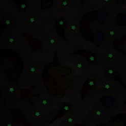 Estate View™ Set Of 2 Kids' Room Darkening Unicorn Magic Glow In The Dark Window Curtain Panels -Greenland Home Fashions Shop 5815821 ALT3