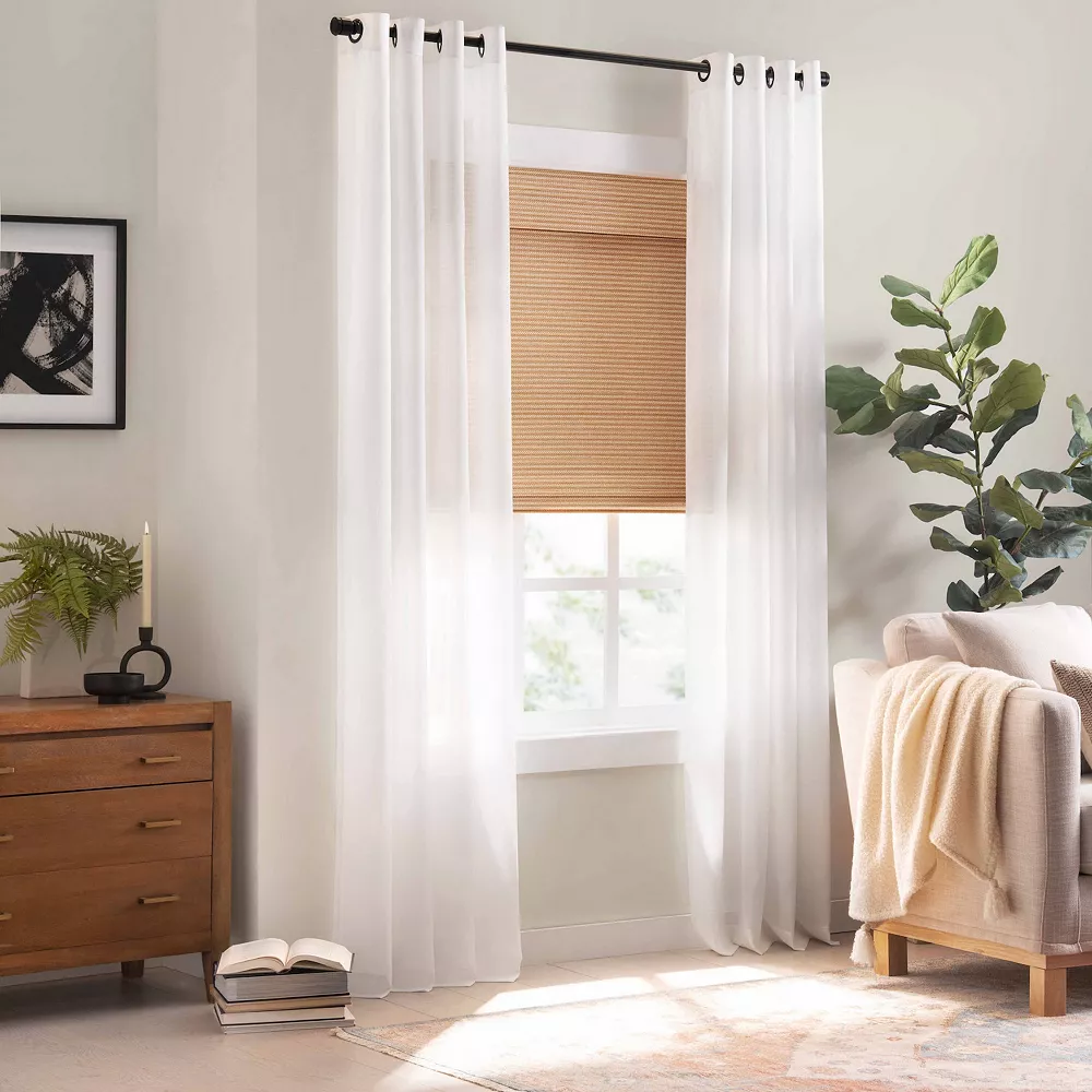 Eclipse Bamboo Cordless Light Filtering Privacy Roman Shade 8 Eclipse Bamboo Cordless Light Filtering Privacy Roman Shade - Image 6
