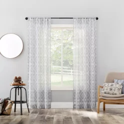 The Big One® Nova Set Of 4 Window Curtain Panels 12 The Big One® Nova Set Of 4 Window Curtain Panels -Greenland Home Fashions Shop 5833093 ALT4