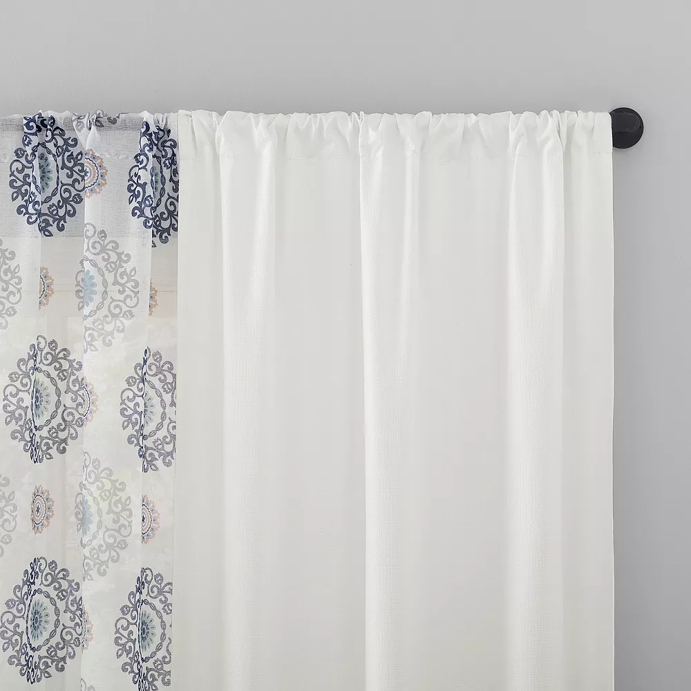 The Big One® Aldo 4-Piece Window Curtain Set 4 The Big One® Aldo 4-Piece Window Curtain Set - Image 2