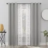 The Big One® Nara Set Of 4 Window Curtain Panels 2 The Big One® Nara Set Of 4 Window Curtain Panels -Greenland Home Fashions Shop 5833098