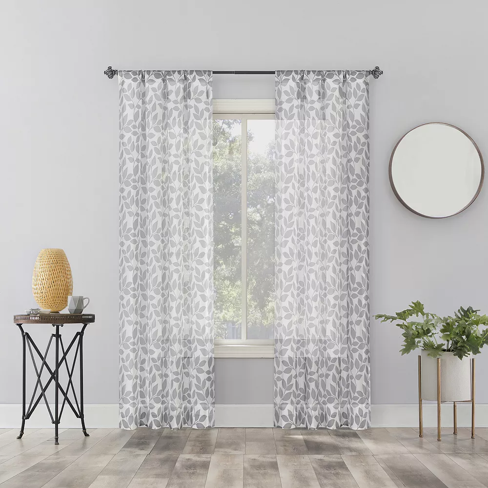 The Big One® Nara Set Of 4 Window Curtain Panels 4 The Big One® Nara Set Of 4 Window Curtain Panels - Image 2