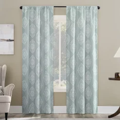 The Big One® Riano Light Filtering Rod Pocket Set Of 2 Curtain Panels