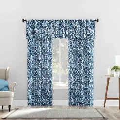 The Big One® Alamere Light Filtering Rod Pocket Curtain Valance 11 The Big One® Alamere Light Filtering Rod Pocket Curtain Valance -Greenland Home Fashions Shop 5840372 ALT4
