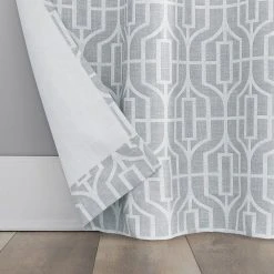 The Big One® Belmond Trellis Print Light Filtering Grommet Set Of 2 Curtain Panels 11 The Big One® Belmond Trellis Print Light Filtering Grommet Set Of 2 Curtain Panels -Greenland Home Fashions Shop 5840373 ALT3