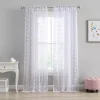 Laura Ashley Curtains Sheer Set Of 2 Drizzle Window Curtain Panels -Greenland Home Fashions Shop 5853578