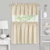 Achim Kendal Tier And Valance Window Curtain Set