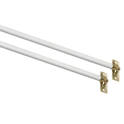 Achim Fantasia 5/16" Swivel End Sash Rod 2-pack Set