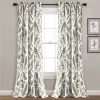 Lush Décor Lush Decor Devonia Allover Light Filtering Window Curtain Panels -Greenland Home Fashions Shop 5875265