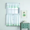 Curtainworks Serafina 3 Piece Valance & Tier Set