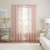 Waverly Sherry Floral Lace Sheer Rod Pocket Window Curtain Panel 1 Waverly Sherry Floral Lace Sheer Rod Pocket Window Curtain Panel -Greenland Home Fashions Shop 5893054 Blush