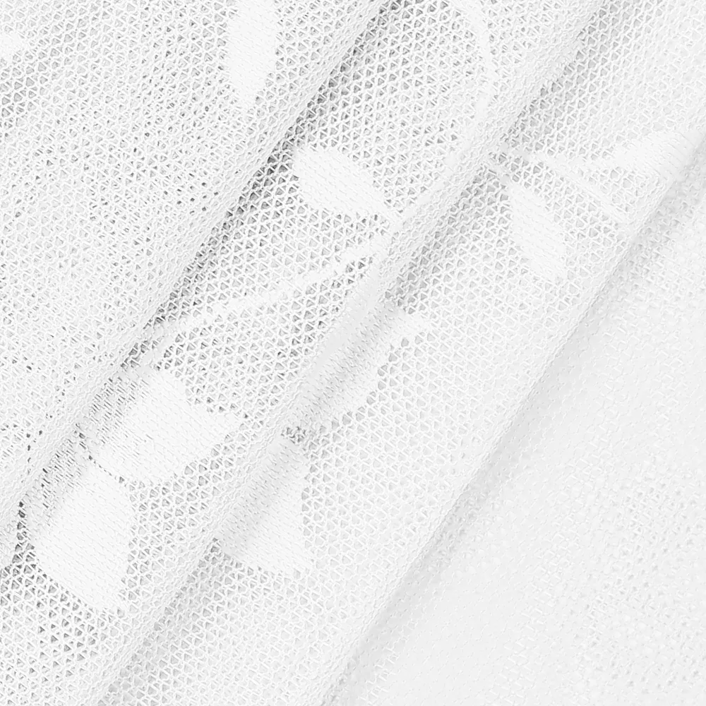 Waverly Sherry Floral Lace Sheer Rod Pocket Window Valance 6 Waverly Sherry Floral Lace Sheer Rod Pocket Window Valance - Image 4