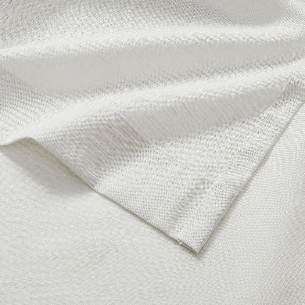 Madison Park Suvi Set Of 2 Linen Blend Textured Light Filtering Window Curtain Panels 6 Madison Park Suvi Set Of 2 Linen Blend Textured Light Filtering Window Curtain Panels - Image 4