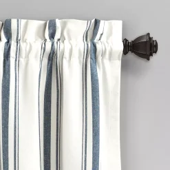 Lush Décor Lush Decor Farmhouse Stripe Yarn Dyed Valance -Greenland Home Fashions Shop 5913740 ALT