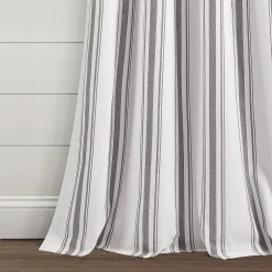 Lush Décor Lush Decor Farmhouse Stripe Yarn Dyed Set Of 2 Window Curtain Panels 10 Lush Décor Lush Decor Farmhouse Stripe Yarn Dyed Set Of 2 Window Curtain Panels -Greenland Home Fashions Shop 5913755 ALT2