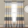 Lush Décor Lush Decor Set Of 2 Bohemian Stripe Window Curtain Panels -Greenland Home Fashions Shop 5947398