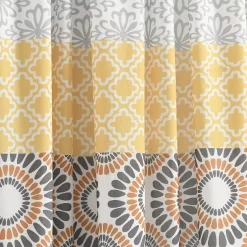 Lush Décor Lush Decor Set Of 2 Bohemian Stripe Window Curtain Panels -Greenland Home Fashions Shop 5947398 ALT2