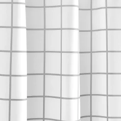 Lush Décor Lush Decor Urban Square Grid Set Of 2 Window Curtain Panels -Greenland Home Fashions Shop 5980067 ALT2