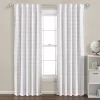 Lush Décor Lush Decor Urban Square Grid Set Of 2 Window Curtain Panels -Greenland Home Fashions Shop 5980067 White Pink