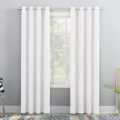 No. 918 Sutton Modern Glam Grommet Window Curtain Panel