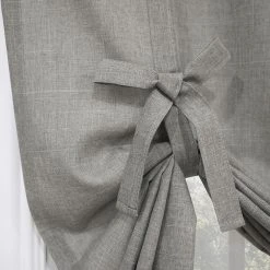 No. 918 Noah Heathered Texture Rod Pocket Window Tie-up Shade 10 No. 918 Noah Heathered Texture Rod Pocket Window Tie-up Shade -Greenland Home Fashions Shop 5980342 ALT2