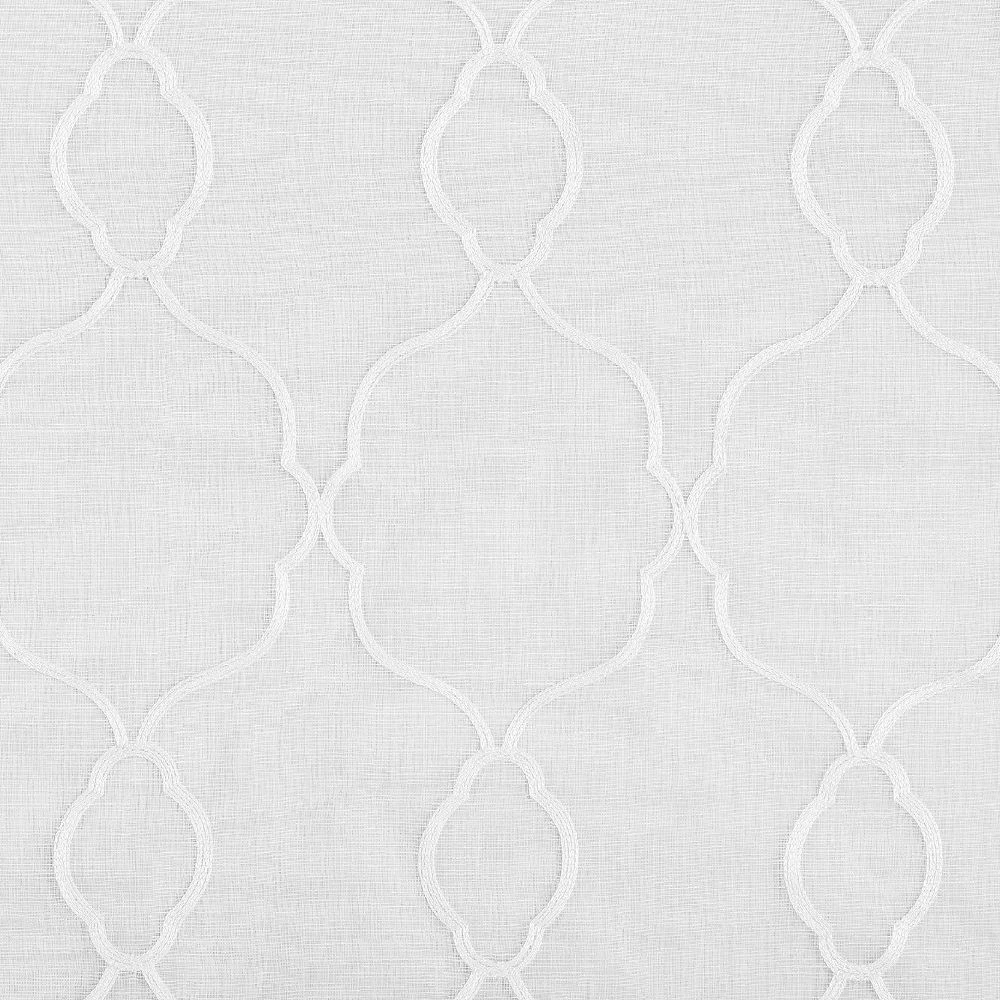 No. 918 Allerton Embroidered Rod Pocket Kitchen Window Curtain Valance 5 No. 918 Allerton Embroidered Rod Pocket Kitchen Window Curtain Valance - Image 3