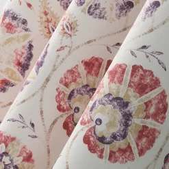 Sun Zero Indra Floral Medallion Blackout Grommet Window Curtain Panel 10 Sun Zero Indra Floral Medallion Blackout Grommet Window Curtain Panel -Greenland Home Fashions Shop 5985403 ALT2