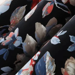 Sun Zero Irma Vintage Floral Blackout Grommet Window Curtain Panel 10 Sun Zero Irma Vintage Floral Blackout Grommet Window Curtain Panel -Greenland Home Fashions Shop 5985407 ALT2