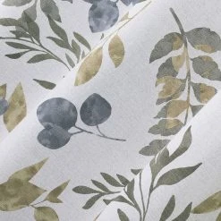 Sun Zero Remi Floral Leaf Print Blackout Grommet Curtain Panel -Greenland Home Fashions Shop 5985408 ALT2