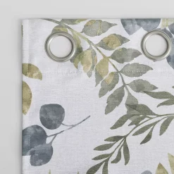 Sun Zero Remi Floral Leaf Print Blackout Grommet Curtain Panel -Greenland Home Fashions Shop 5985408 ALT4