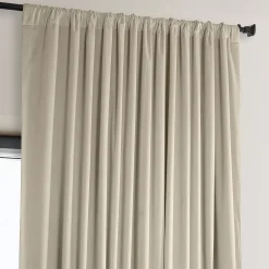 EFF Signature Plush Velvet Extrawide Hotel Blackout Window Curtain -Greenland Home Fashions Shop 5986753 ALT3