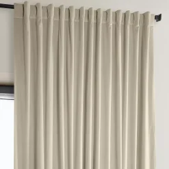 EFF Signature Plush Velvet Extrawide Hotel Blackout Window Curtain -Greenland Home Fashions Shop 5986753 ALT4