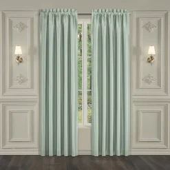 Royal Court Spring Garden Spa 84" Set Of 2 Window Curtain Panels