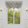 Five Queens Court Angelo Spa Window Waterfall Valance -Greenland Home Fashions Shop 5998651